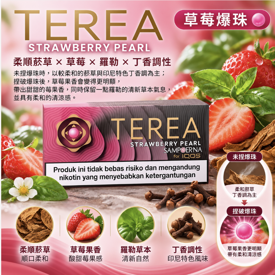 (亞版)TEREA煙彈IQOS加熱菸主機專用